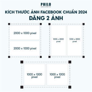 Kích thước ảnh Facebook chuẩn 2024 - Đăng 2 ảnh