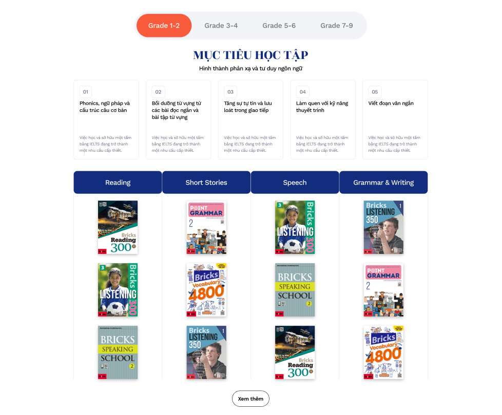 thiết kế web giáo dục