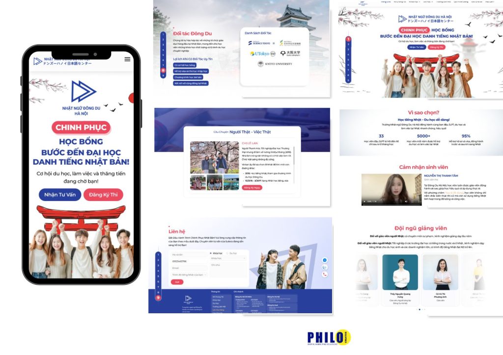 Thiết kế web theo yêu cầu