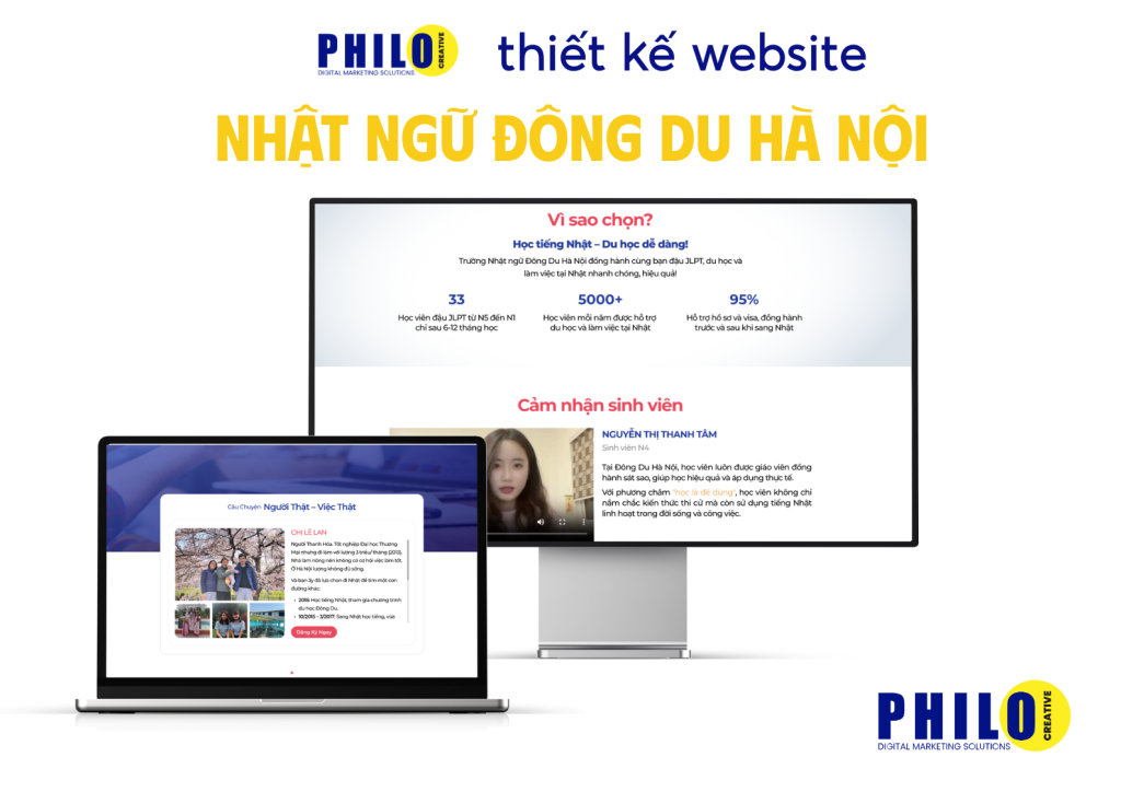thiết kế web giáo dục