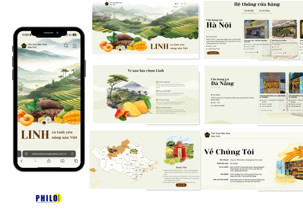 Thiết kế web theo yêu cầu
