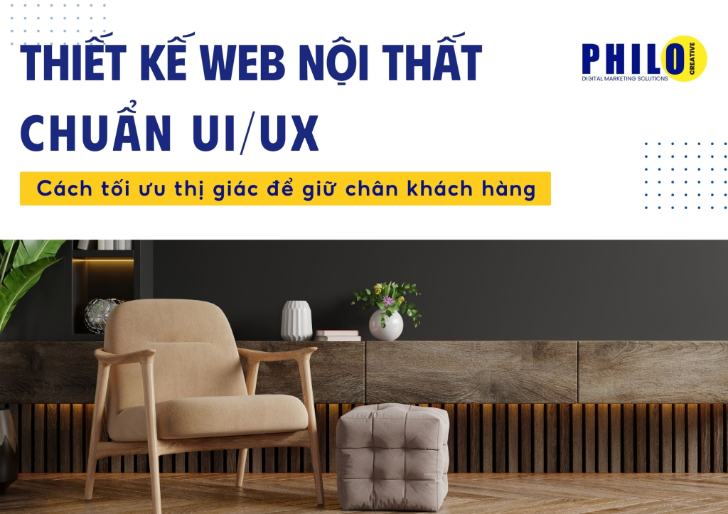 thiết kế web nội thất