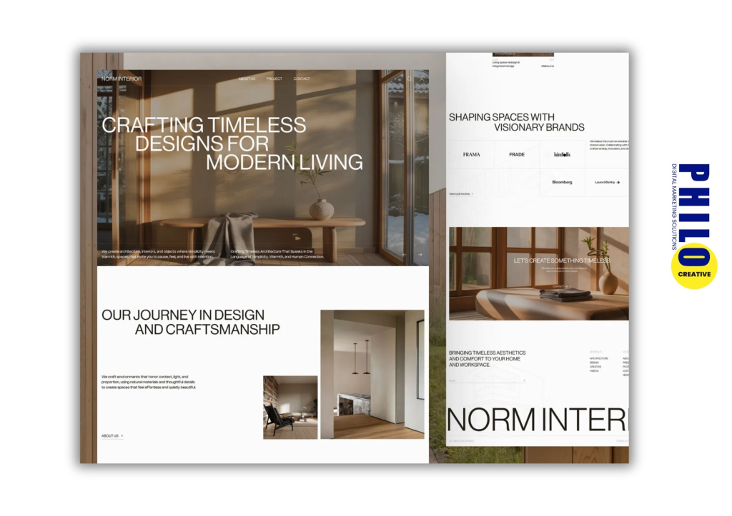 Thiết kế web nội thất