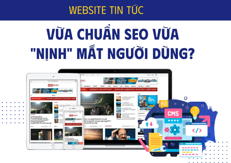 thiết kế web tin tức