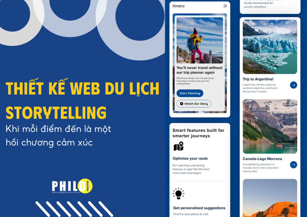 thiết kế web du lịch